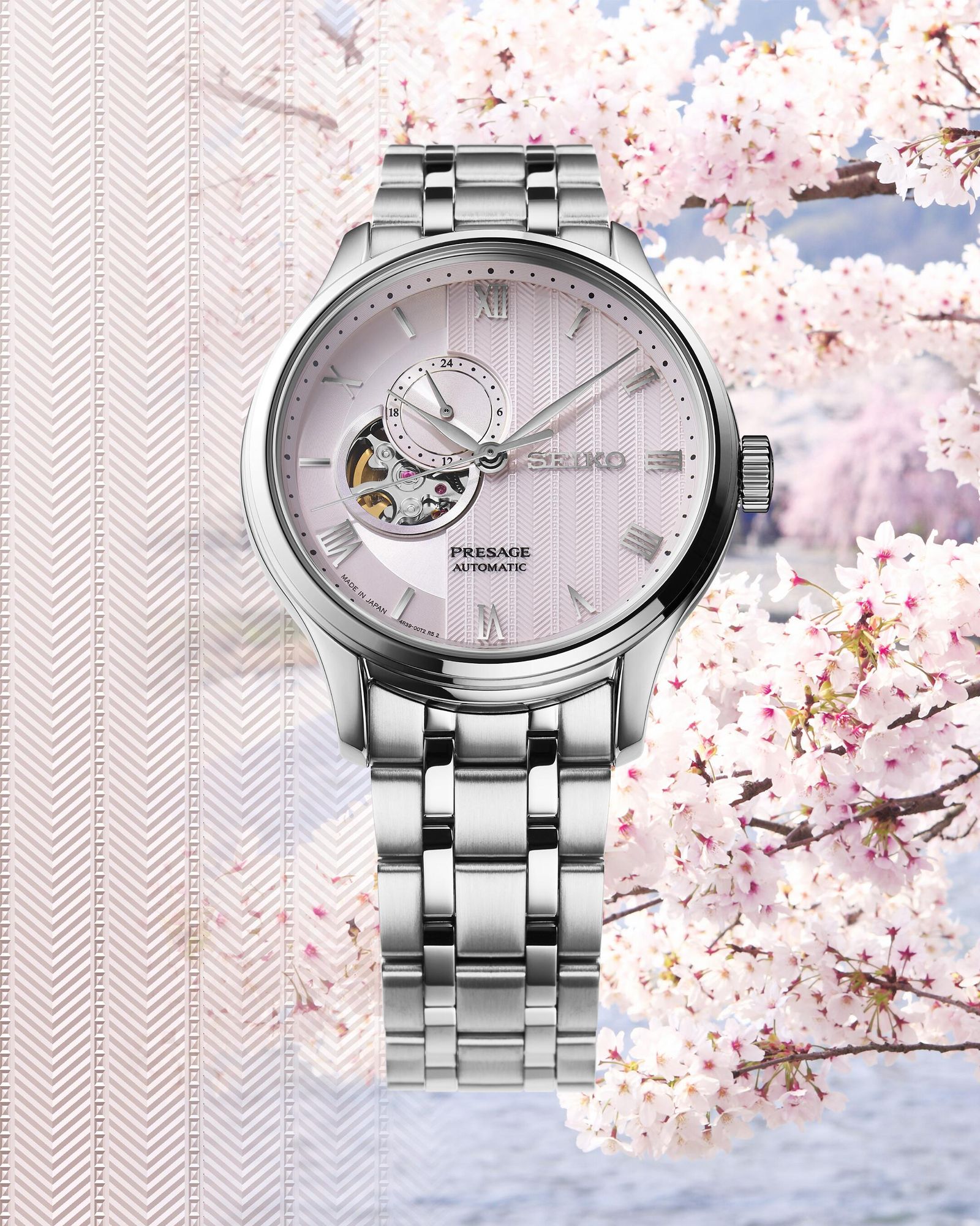 Seiko Presage Automatic Japanese Garden SSA465J1 Montre Automatique pour hommes