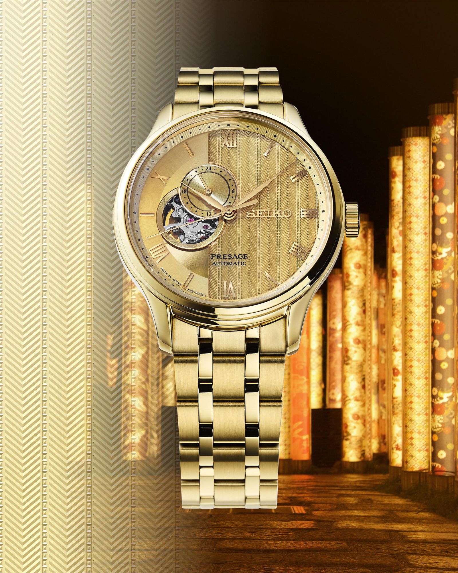Seiko Presage Automatic Japanese Garden SSA468J1 Montre Automatique pour hommes