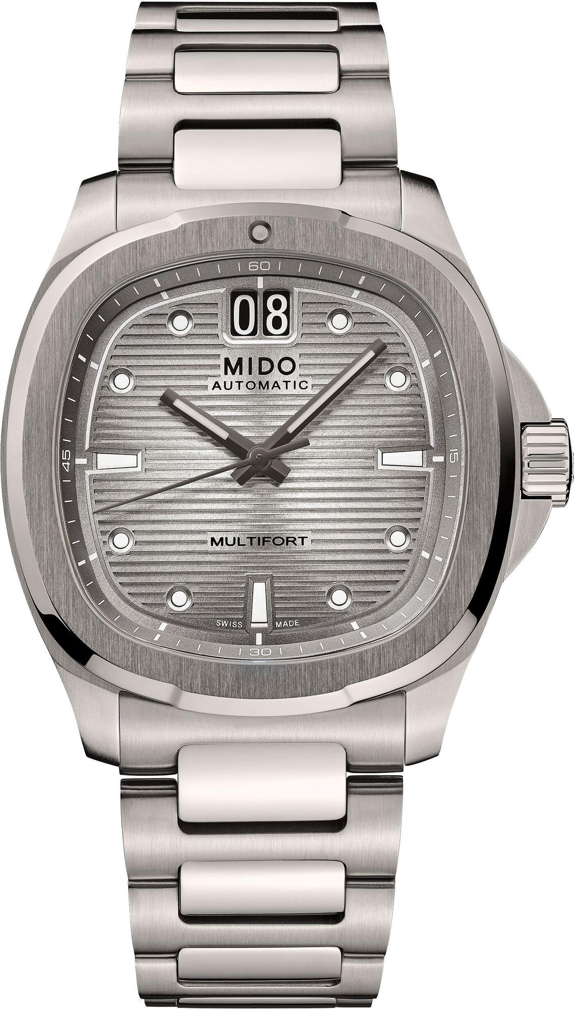 Mido Multifort TV BIG DATE Titanium M0495264408100 Automatic Mens Watch