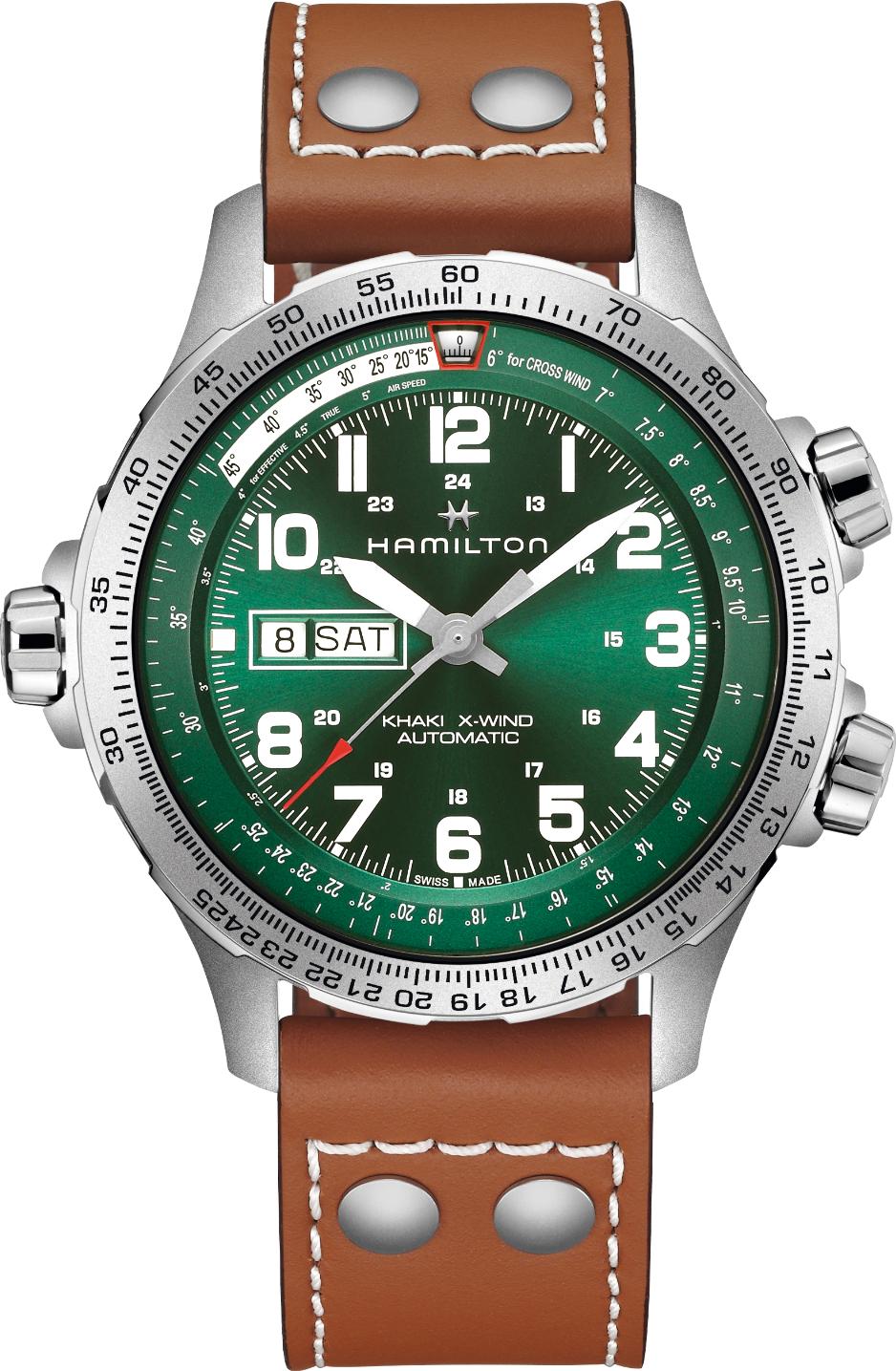 Hamilton Khaki Aviation X-Wind Day Date H77735560 Cronógrafo Automático para hombres