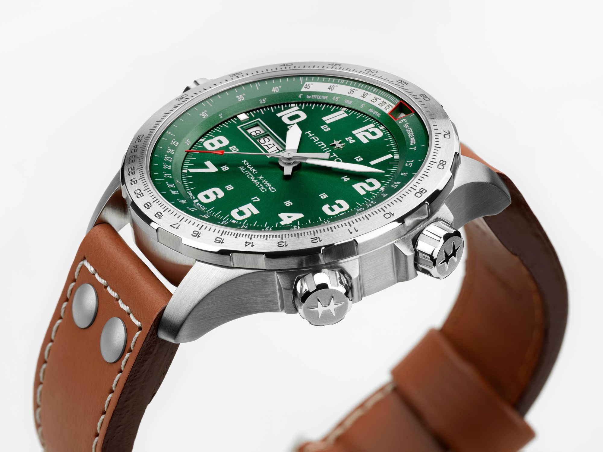 Hamilton Khaki Aviation X-Wind Day Date H77735560 Cronógrafo Automático para hombres