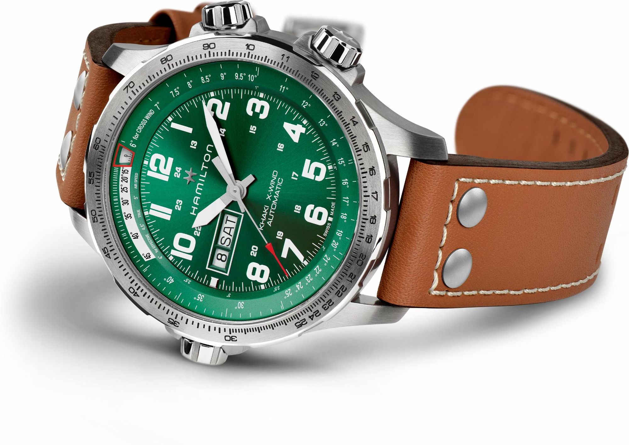 Hamilton Khaki Aviation X-Wind Day Date H77735560 Cronógrafo Automático para hombres