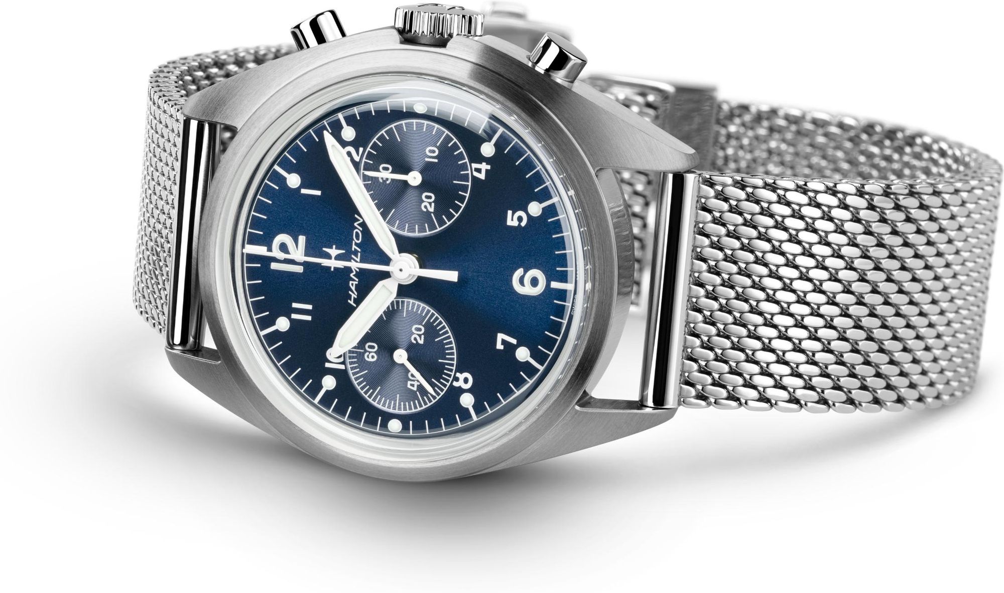 Hamilton Pilot Pioneer Mechanical Chronograph H76409140 Cronógrafo Automático para hombres