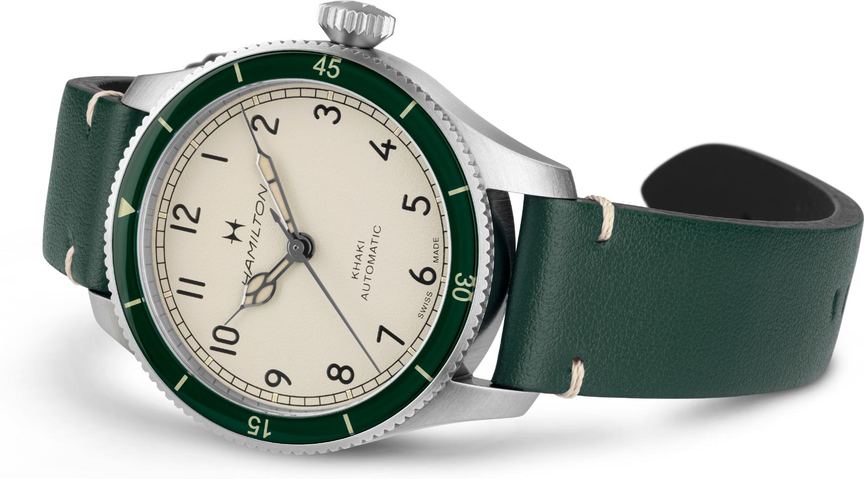 Hamilton Khaki Aviation Pilot Pioneer 38mm H76255810 Reloj unisex