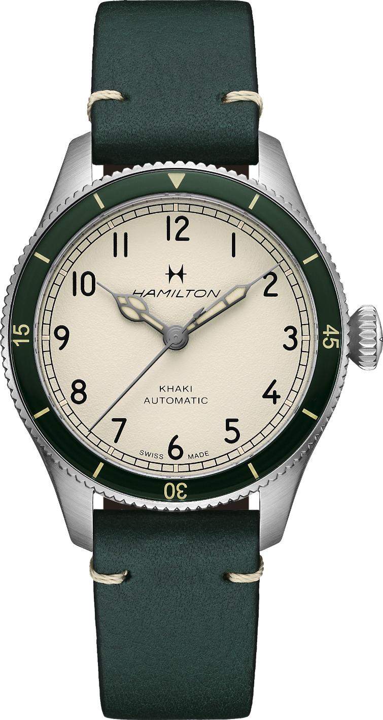 Hamilton Khaki Aviation Pilot Pioneer 38mm H76255810 Reloj unisex
