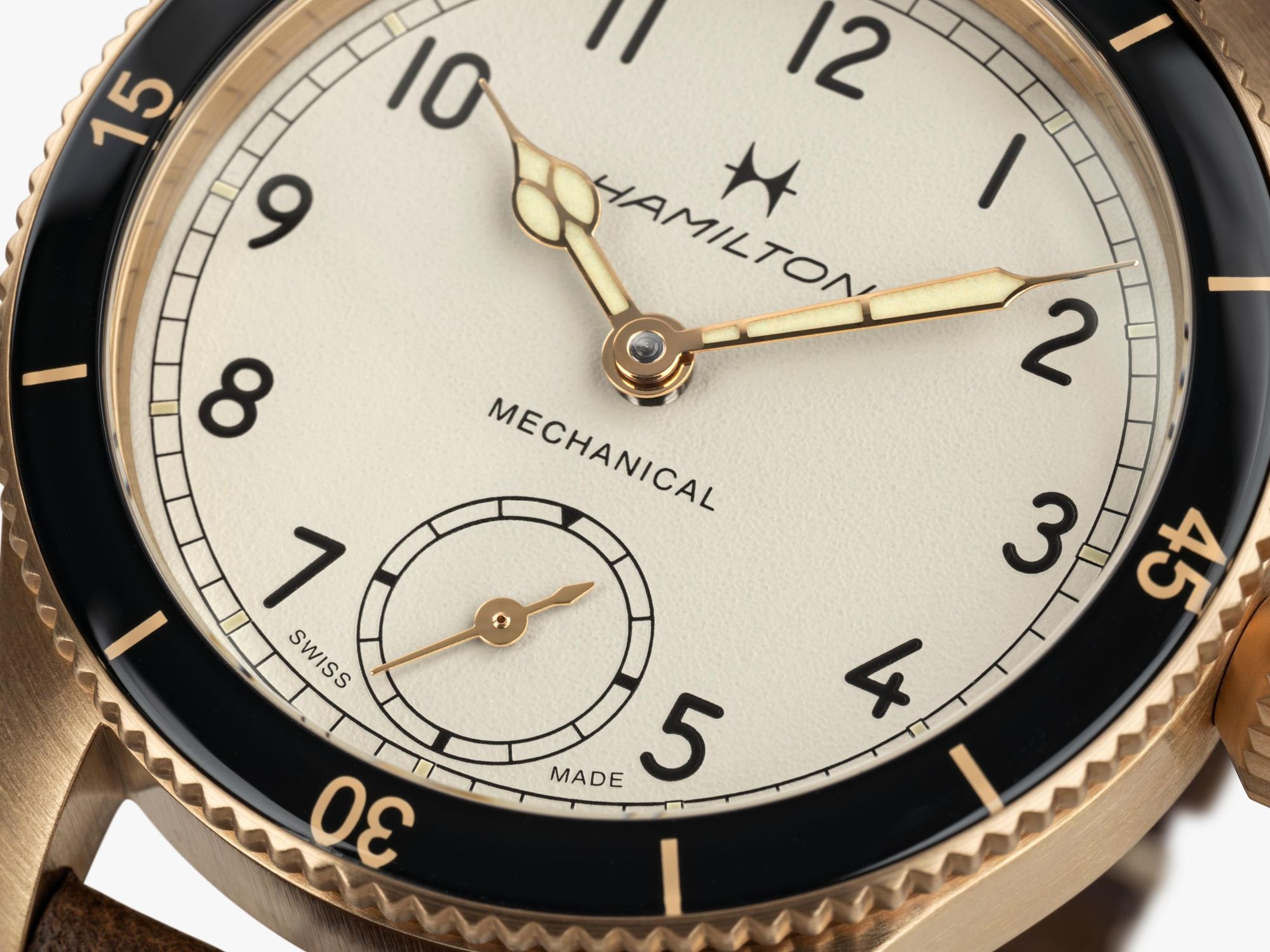 Hamilton Khaki Aviation Pilot Pioneer Mechanical 43mm H76709510 Reloj Mecánico para hombres