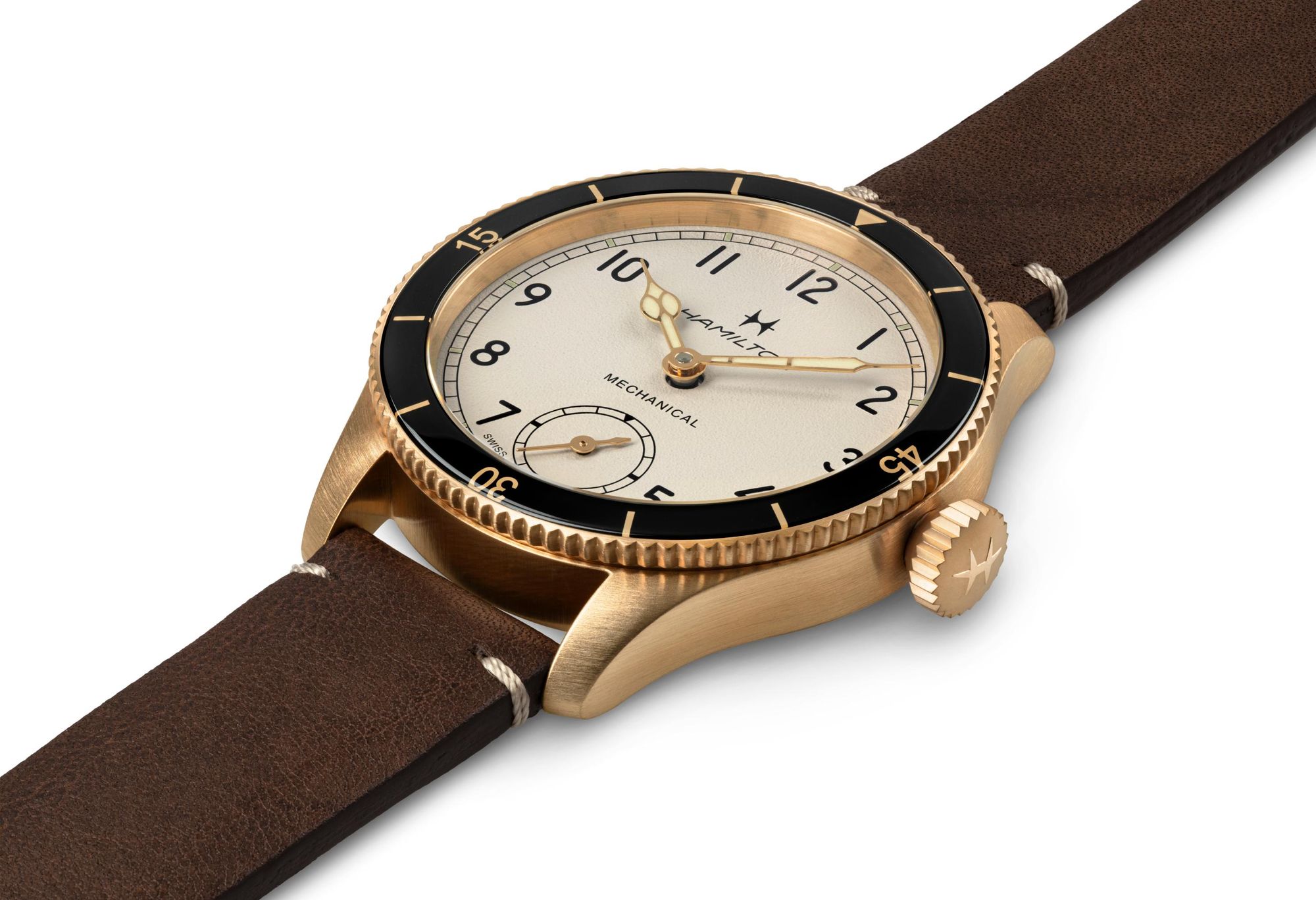 Hamilton Khaki Aviation Pilot Pioneer Mechanical 43mm H76709510 Reloj Mecánico para hombres