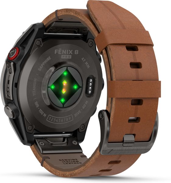 Garmin fēnix® 8 Pro – 47 mm, AMOLED 010-03198-40 Herrenarmbanduhr SmartWatch