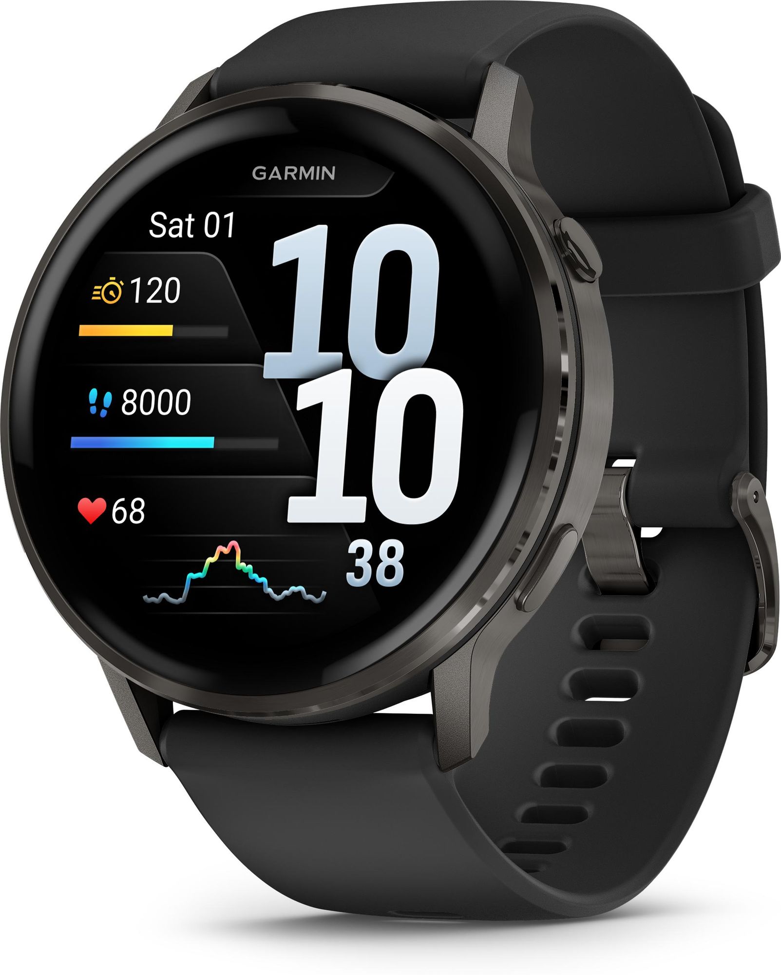 Garmin Venu® 4 - 45mm 010-03014-00 Smartwatch Mit Wechselband
