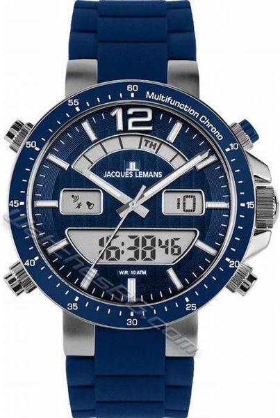 Jacques Lemans 1-1712C 1-1712C Heren armbandhorloge Jacques Lemans 1-1712C 1-1712C Heren armbandhorloge