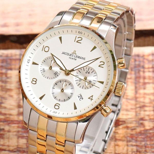 Jacques Lemans 1-1654.2ZH 1-1654.2ZH Chronographe pour homme Jacques Lemans 1-1654.2ZH 1-1654.2ZH Chronographe pour homme