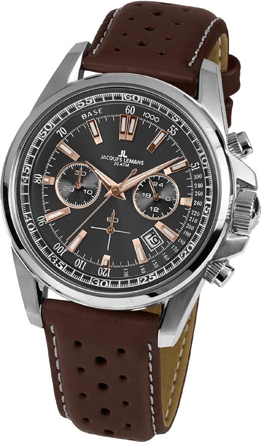 Jacques Lemans Liverpool 1-1117.1WO Herenchronograaf Jacques Lemans Liverpool 1-1117.1WO Herenchronograaf