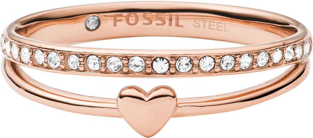 Fossil VINTAGE GLITZ JF03460791 Damesring Fossil VINTAGE GLITZ JF03460791 Damesring