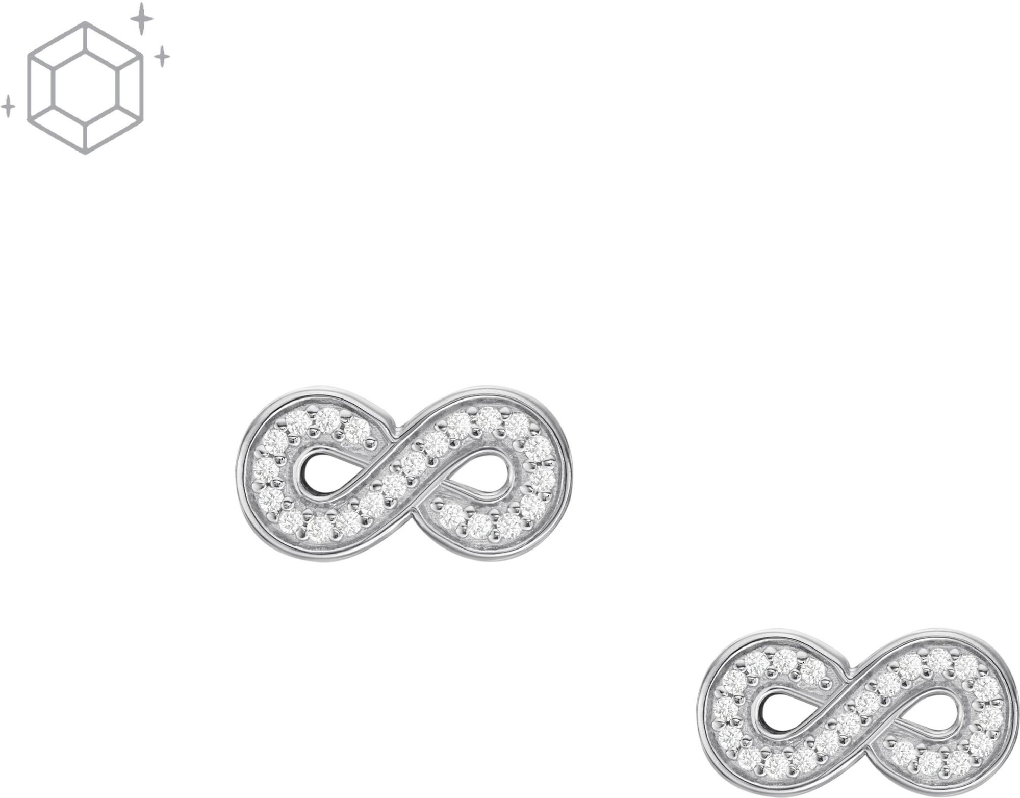 Fossil STERLING JFS00634040 Ohrringe