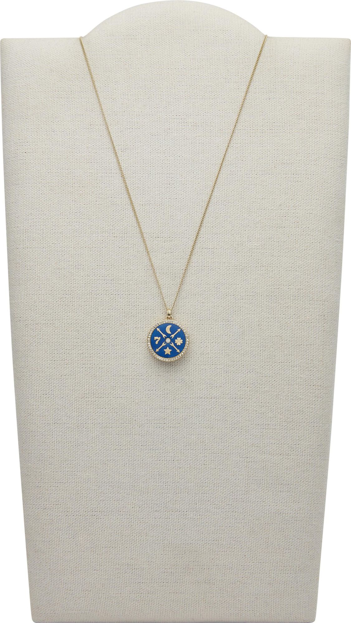 Fossil VINTAGE MOTIFS JF03567710 Cadena de cuello para mujeres
