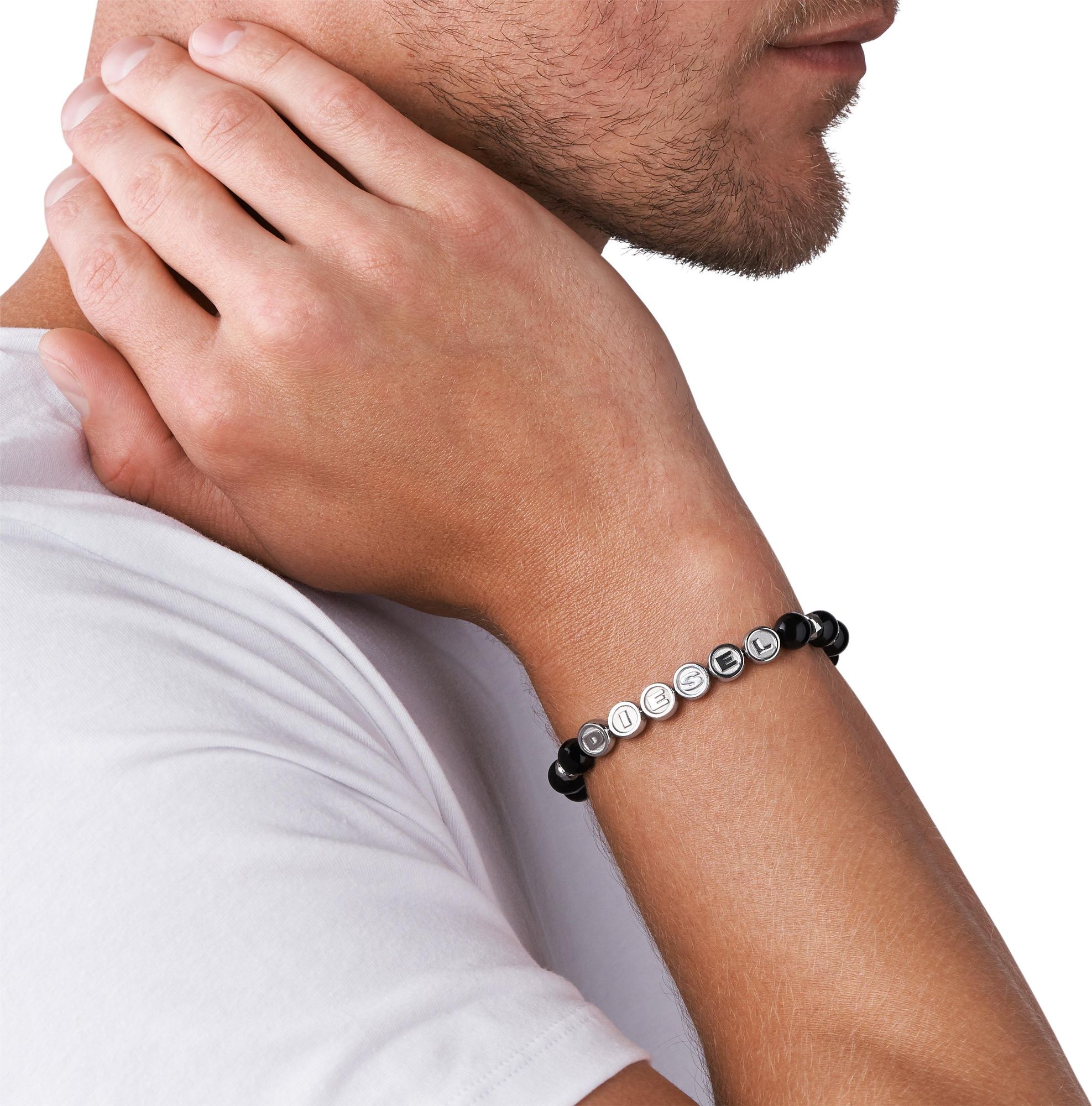 DIESEL BEADS DX1267040 Mens Bracelet