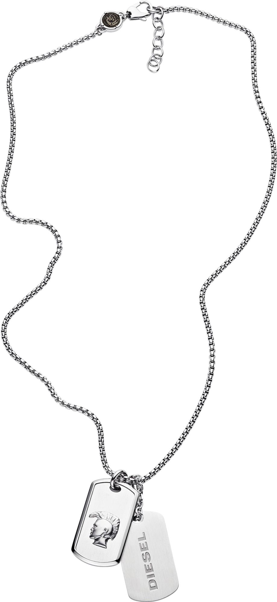 DIESEL DOUBLE DOGTAGS DX1210040 Necklace