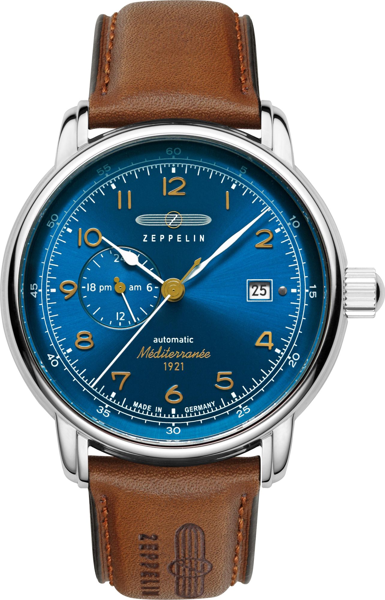 Zeppelin Méditerranée 96683 Montre Automatique pour hommes Zeppelin Méditerranée 96683 Montre Automatique pour hommes