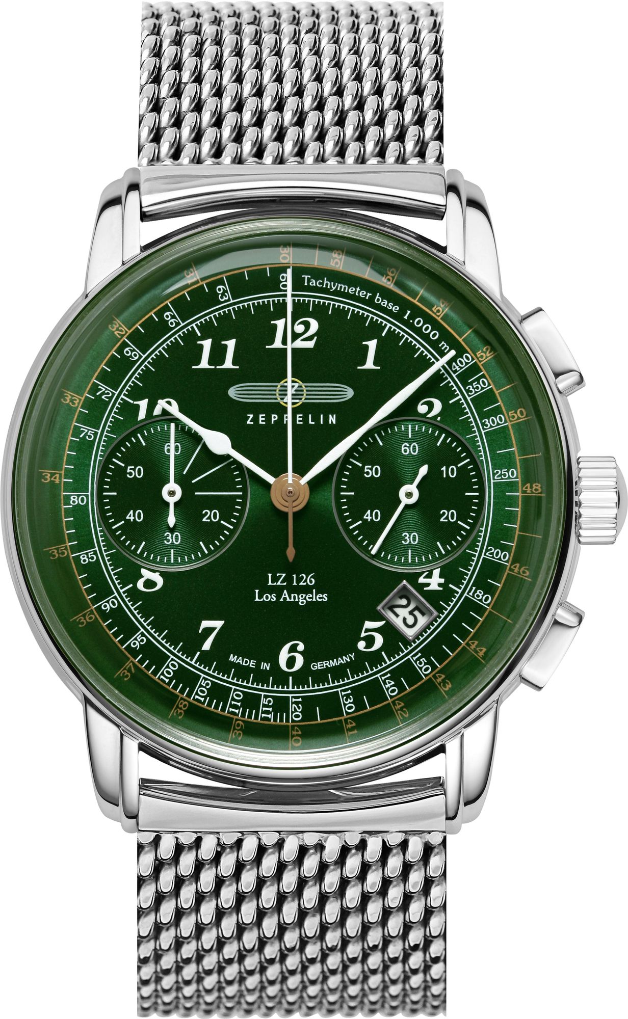 Zeppelin LZ 126 Los Angeles 7614M4 Montre-Bracelet pour hommes