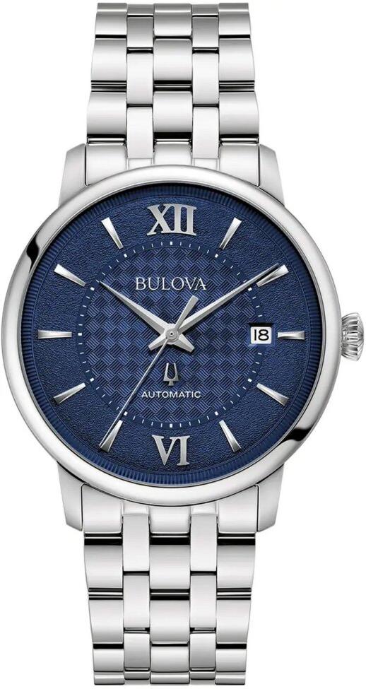 Bulova Bulova Hudson 96B447 Mechanisch herenhorloge