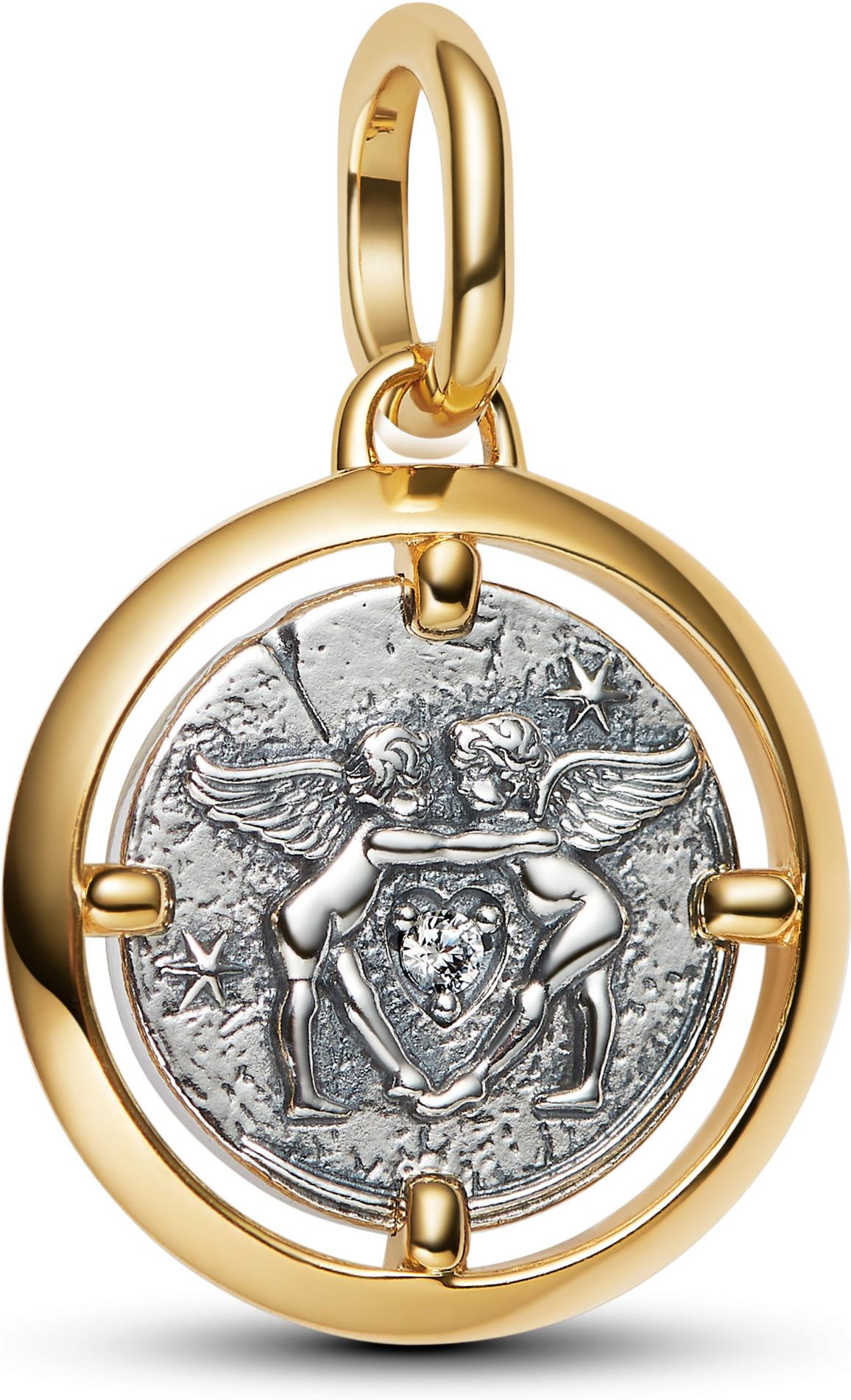 Pandora Amor Medaillon-Charm 764088C01 Charm Anhänger Pandora Amor Medaillon-Charm 764088C01 Charm Anhänger