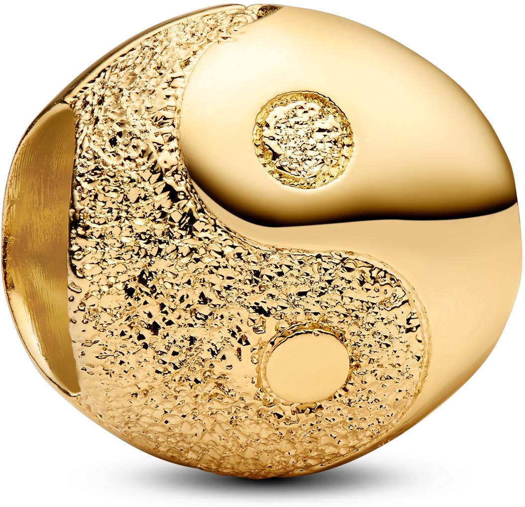 Pandora Strukturiertes Yin und Yang Mini-Charm 764045C00 Charm-hanger