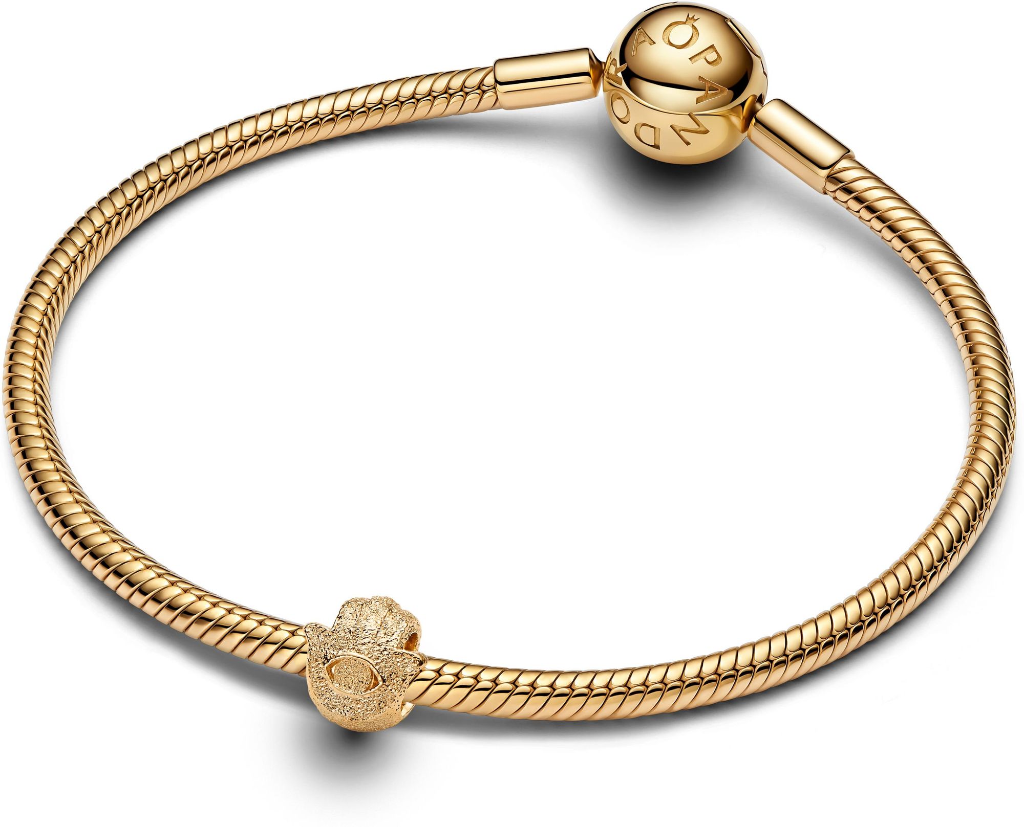 Pandora Strukturierte Hand der Fatima Mini-Charm 764042C00 Pendiente Charm