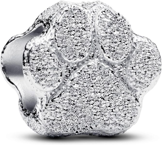 Pandora Strukturierte Pfote Mini-Charm 794043C00 Pendiente Charm