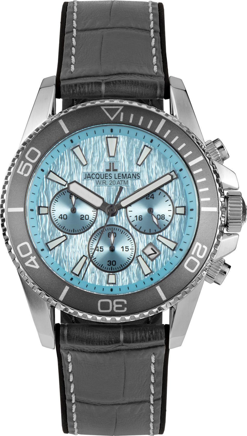 Jacques Lemans Liverpool Diver 1-2206E Cronografo uomo
