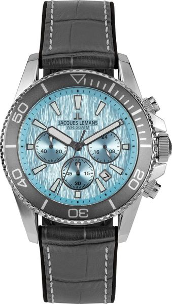 Jacques Lemans Liverpool Diver 1-2206E Cronografo uomo Orologio da immersione Jacques Lemans Liverpool Diver 1-2206E Cronografo uomo Orologio da immersione
