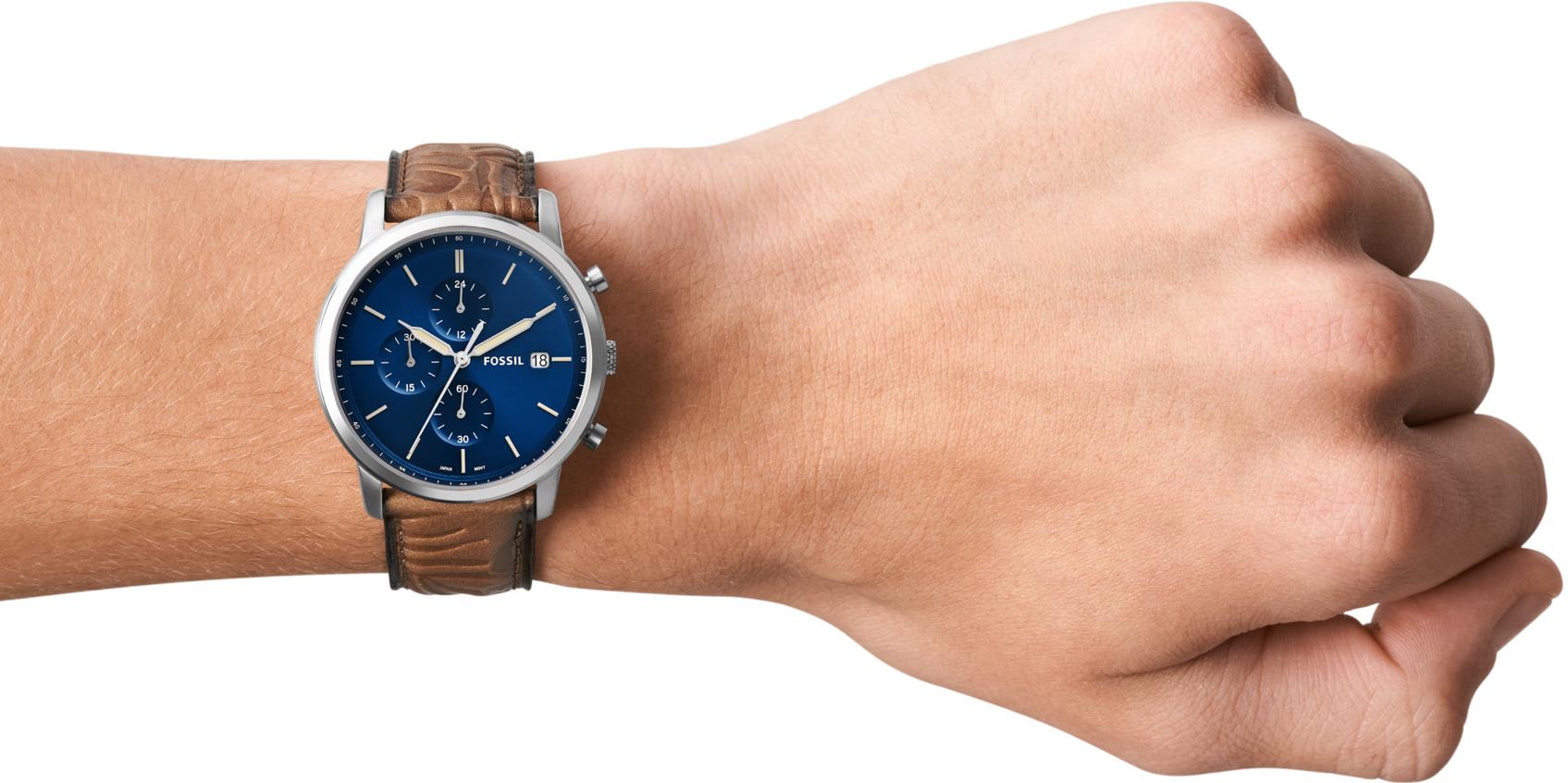 Fossil NEUTRA MINIMALIST FS5928 Cronógrafo para hombres Fossil NEUTRA MINIMALIST FS5928 Cronógrafo para hombres