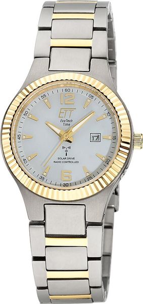 Eco Tech Time Everest Lady ELT-11672-12M Radioklok door dames Eco Tech Time Everest Lady ELT-11672-12M Radioklok door dames