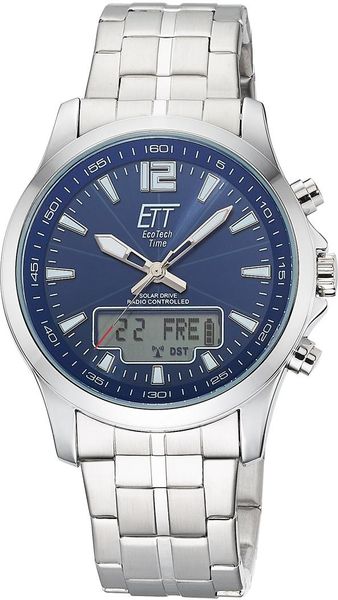 Eco Tech Time Professional World Timer EGA-11716-31M Reloj radiocontrolado para hombres Eco Tech Time Professional World Timer EGA-11716-31M Reloj radiocontrolado para hombres
