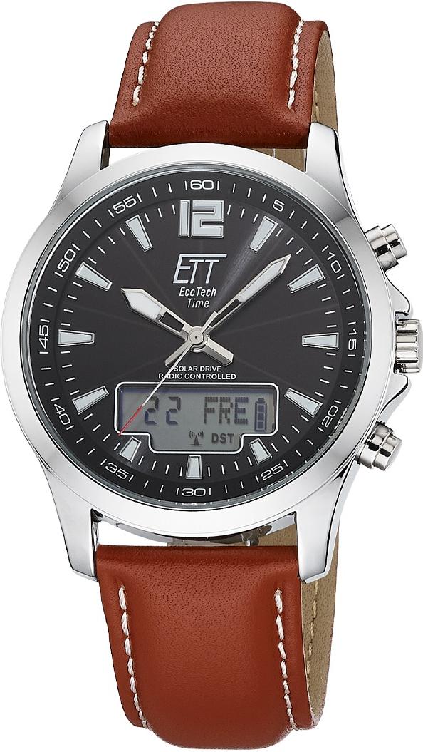 Eco Tech Time Professional World Timer EGA-11713-21L Atomic watch for men