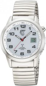 Orologio Uomo ETT Eco Tech Time EGS-11605-35M - Solare E Radiocontrollato, Vetro Zaffiro, Cinturino In Acciaio, Impermeabile 20 Bar