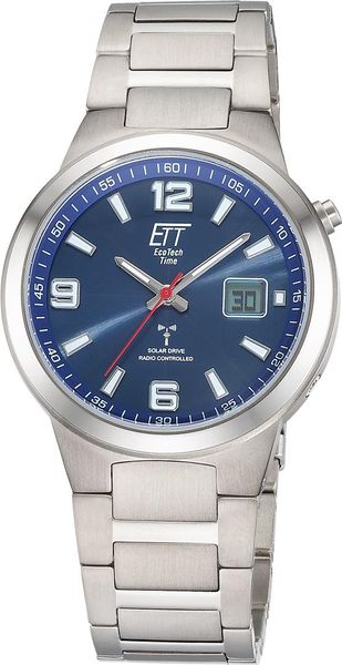Eco Tech Time Everest Gents EGT-11709-32M Radioklok voor heren Eco Tech Time Everest Gents EGT-11709-32M Radioklok voor heren