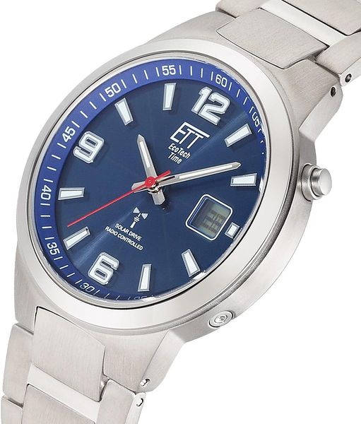 Eco Tech Time Everest Gents EGT-11709-32M Radioklok voor heren Eco Tech Time Everest Gents EGT-11709-32M Radioklok voor heren