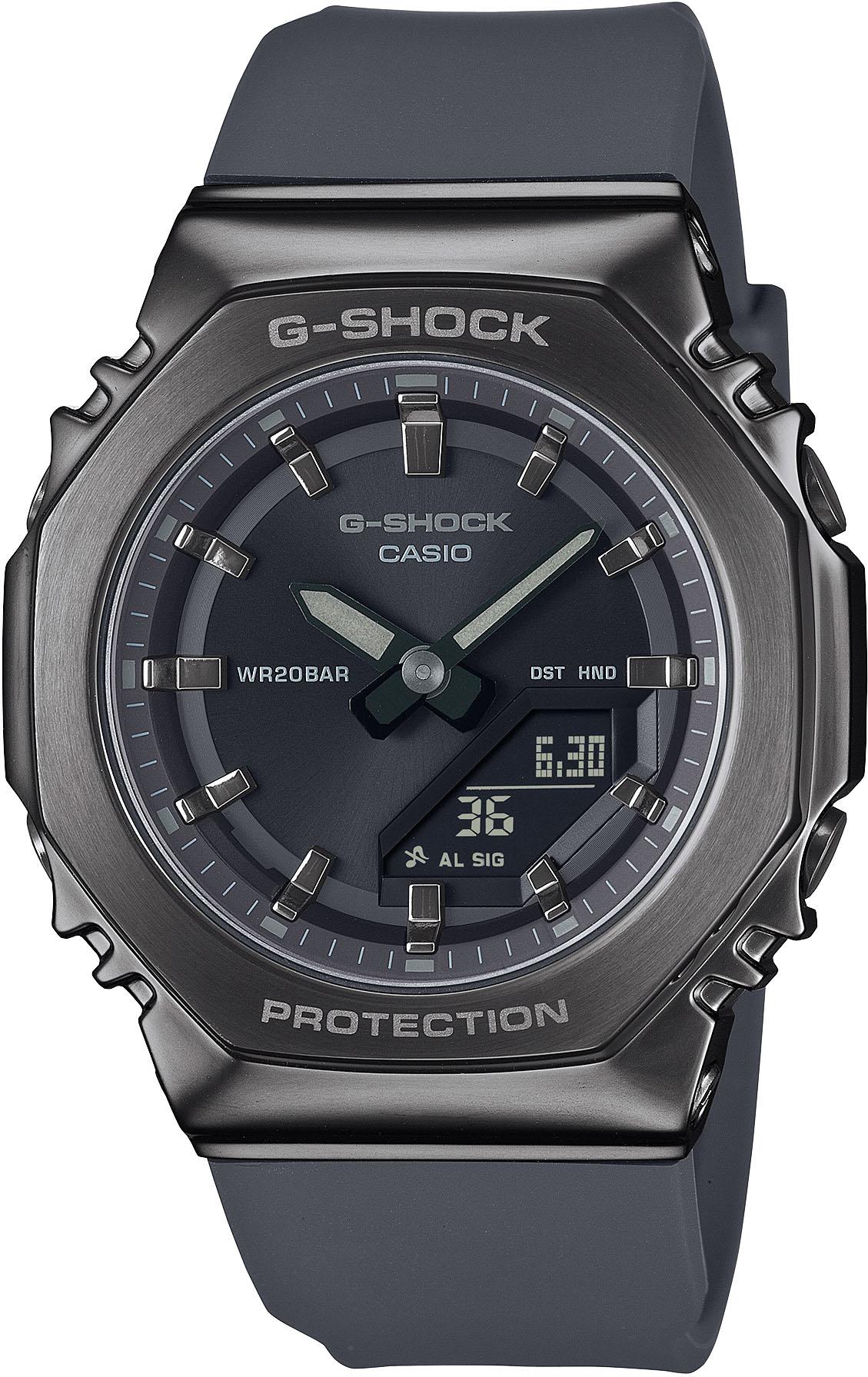 Casio G-Shock GM-S2110B-8AER Dames armbandhorloge Casio G-Shock GM-S2110B-8AER Dames armbandhorloge