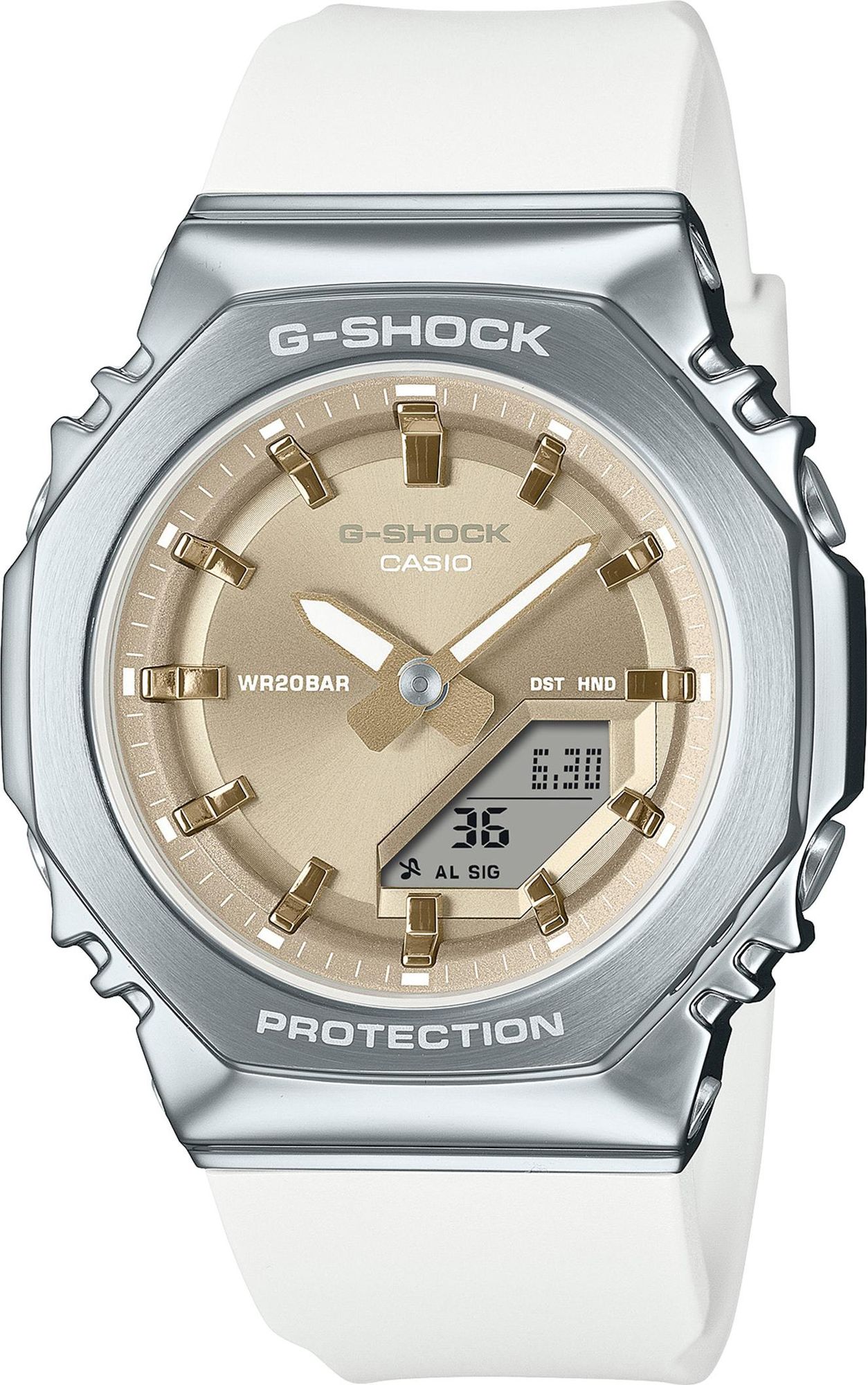 Casio G-Shock GM-S2110-7A9ER Dames armbandhorloge Casio G-Shock GM-S2110-7A9ER Dames armbandhorloge