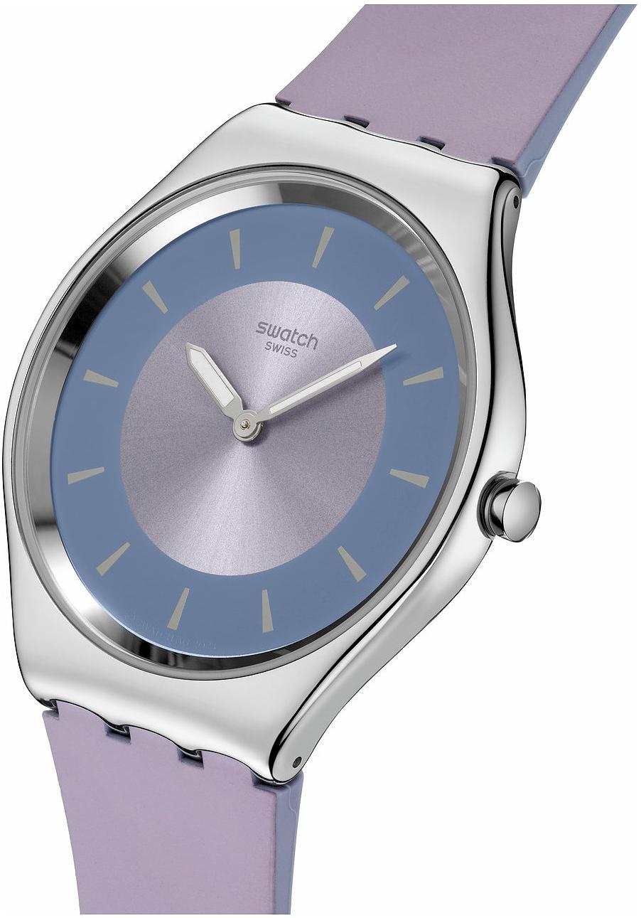 Swatch LYRICALLY LANVENDER SYXS157 Unisex horloge Swatch LYRICALLY LANVENDER SYXS157 Unisex horloge