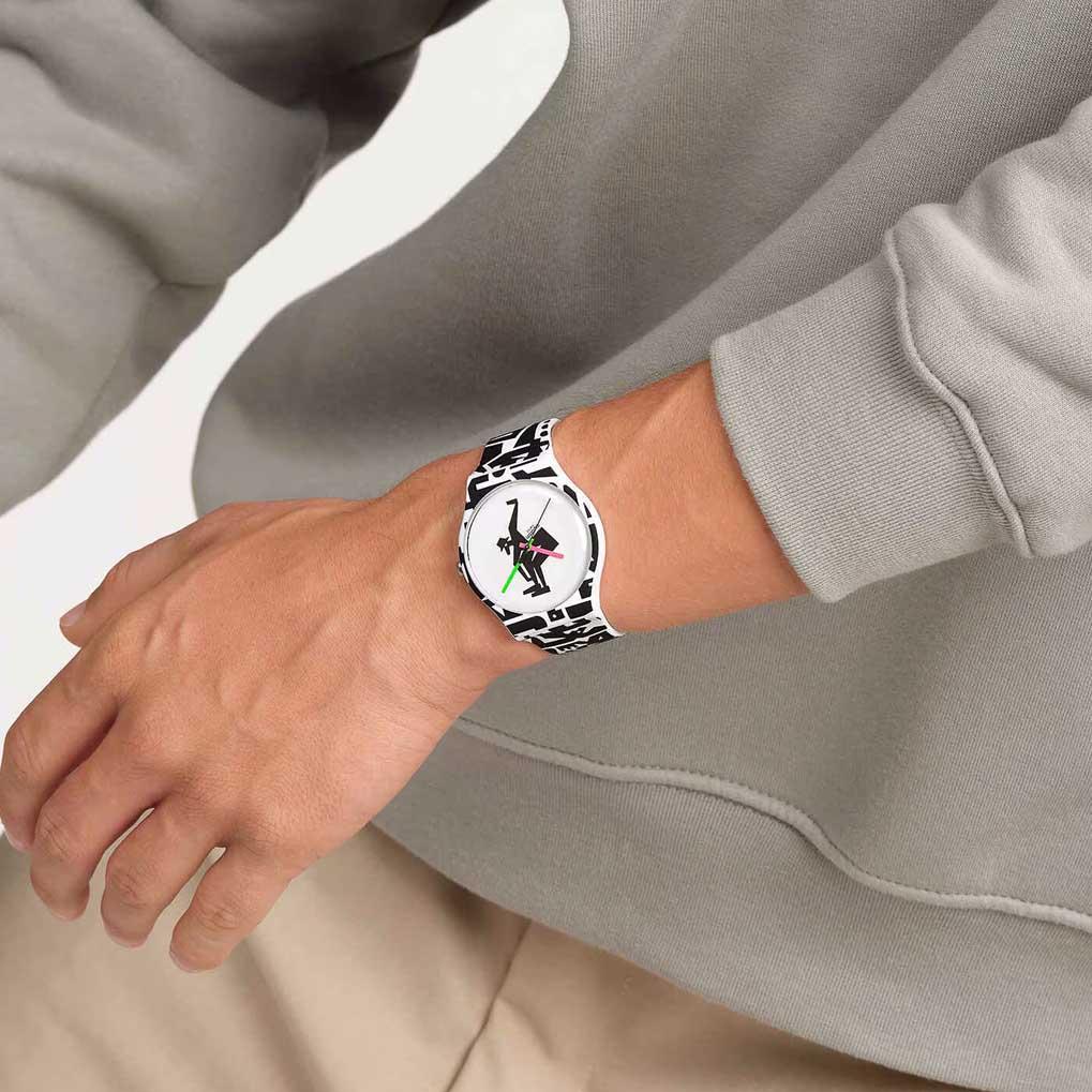 Swatch FREEZE TIME SO29Z147 Orologio unisex Swatch FREEZE TIME SO29Z147 Orologio unisex