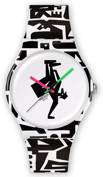 Swatch FREEZE TIME SO29Z147 Unisex horloge Swatch FREEZE TIME SO29Z147 Unisex horloge
