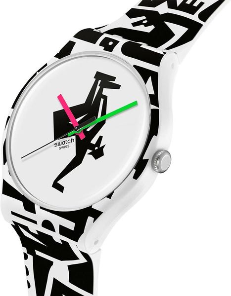 Swatch FREEZE TIME SO29Z147 Unisex horloge Swatch FREEZE TIME SO29Z147 Unisex horloge