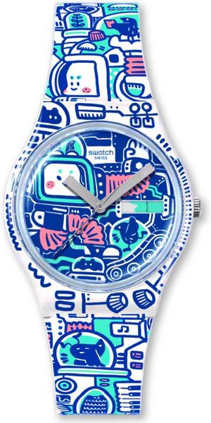 Swatch B-BOT SO28Z702 Reloj unisex Swatch B-BOT SO28Z702 Reloj unisex