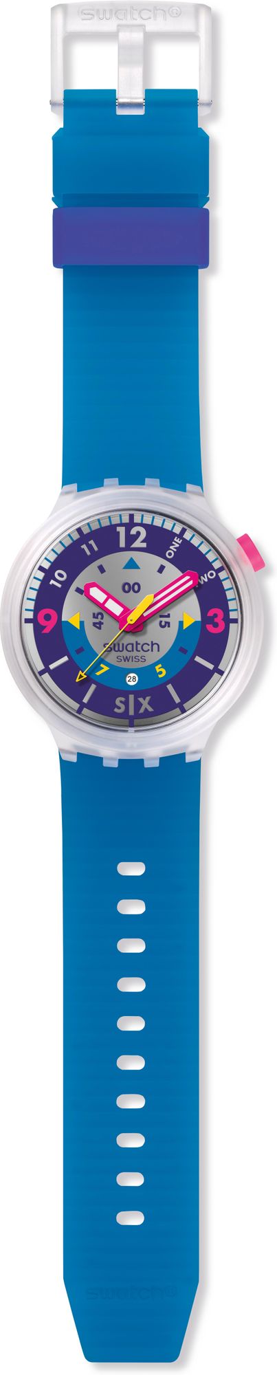 Swatch SWATCH NEON HIELO SB01K400 Orologio unisex Swatch SWATCH NEON HIELO SB01K400 Orologio unisex