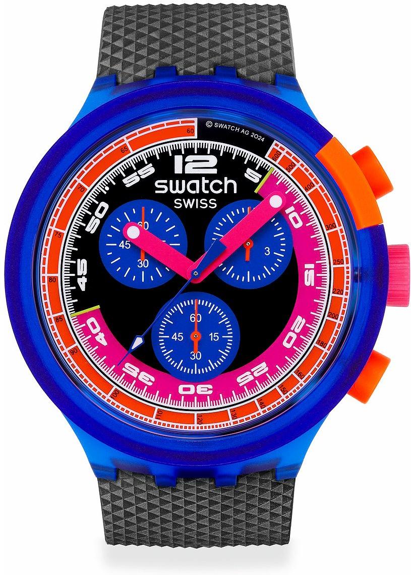 Swatch NEON PARTY TO THE MAX SB06N102 Orologio unisex Swatch NEON PARTY TO THE MAX SB06N102 Orologio unisex