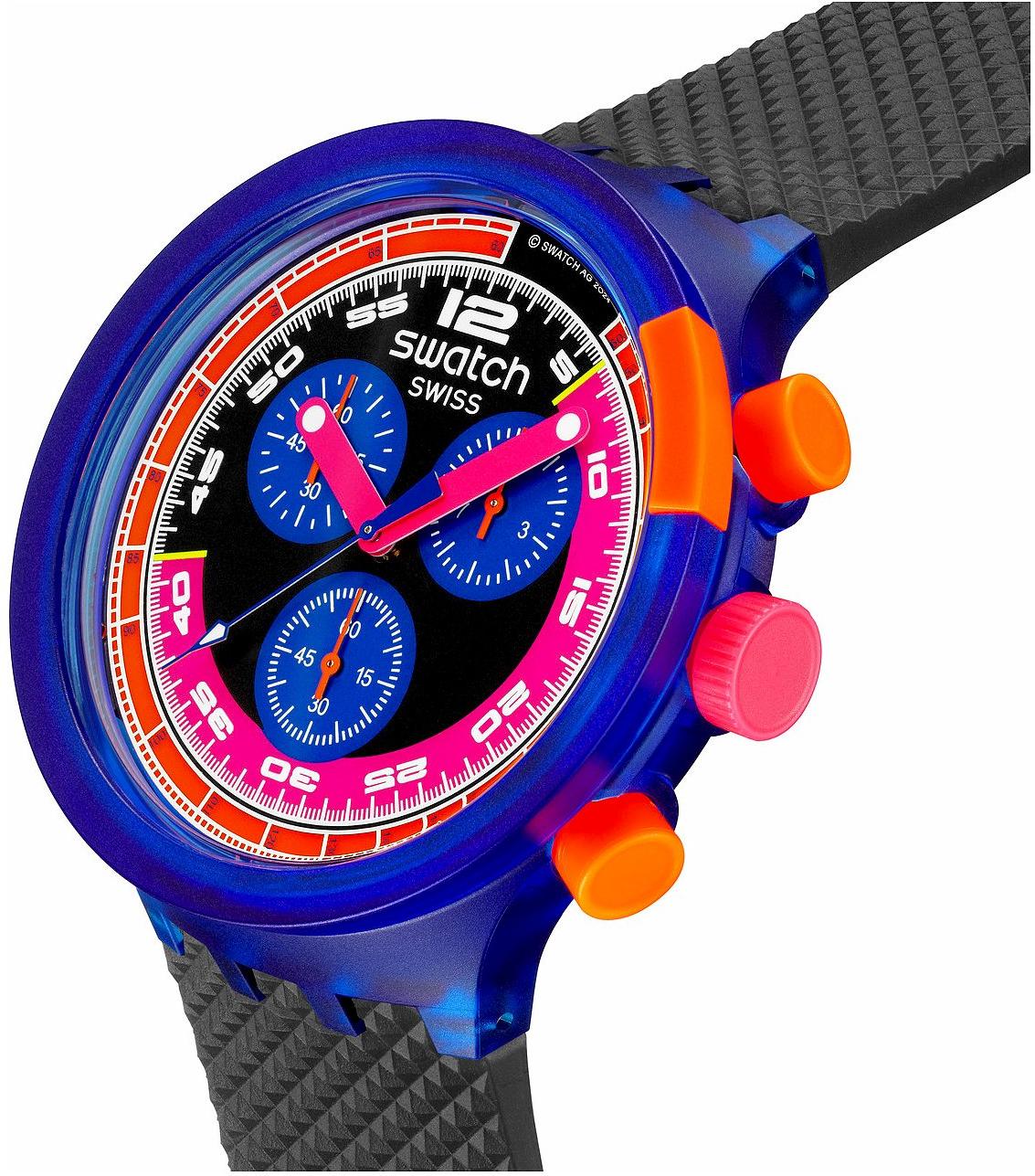 Swatch NEON PARTY TO THE MAX SB06N102 Orologio unisex Swatch NEON PARTY TO THE MAX SB06N102 Orologio unisex