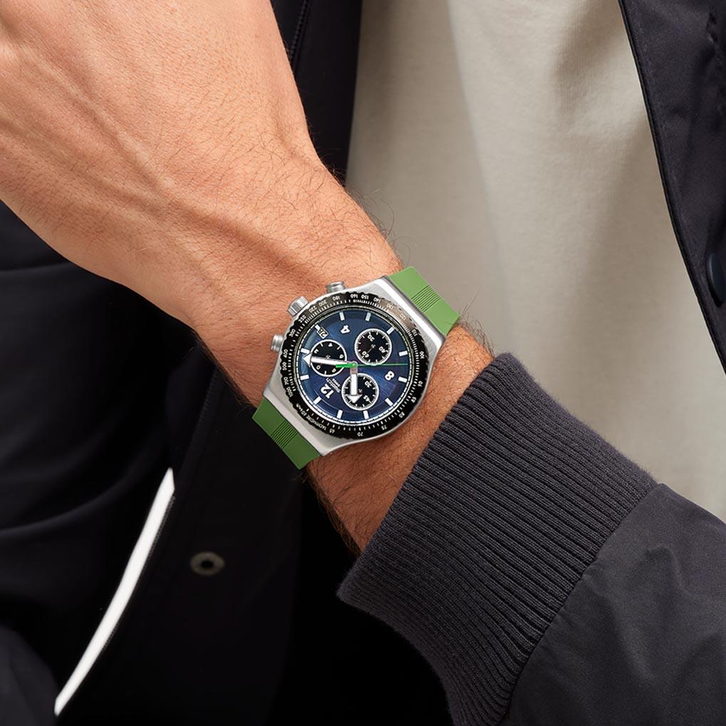 Swatch DUSK THRU THE LEAVES YVS531 Herrenarmbanduhr Swatch DUSK THRU THE LEAVES YVS531 Herrenarmbanduhr