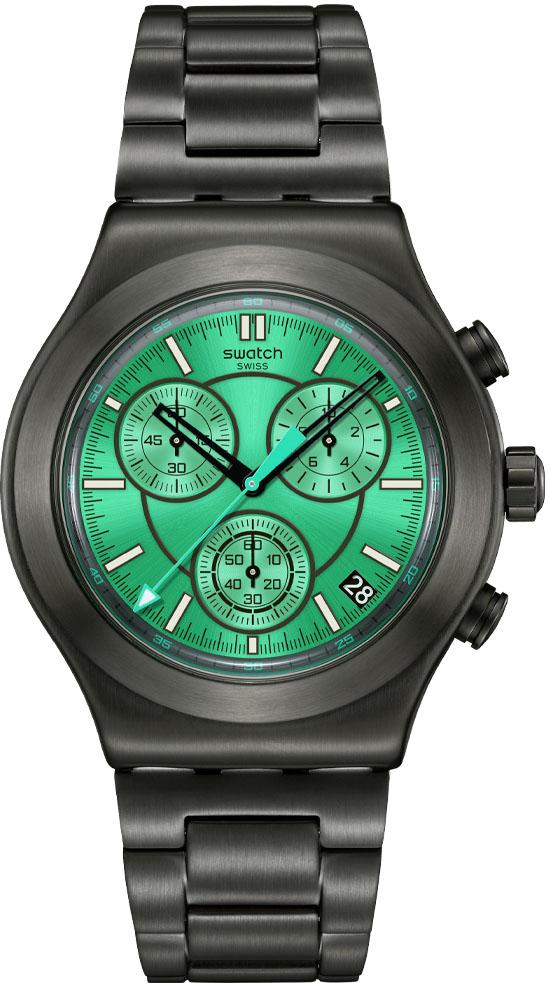 Swatch OBSESSIVELY OBSIDIAN YVM407G Herrenarmbanduhr Swatch OBSESSIVELY OBSIDIAN YVM407G Herrenarmbanduhr