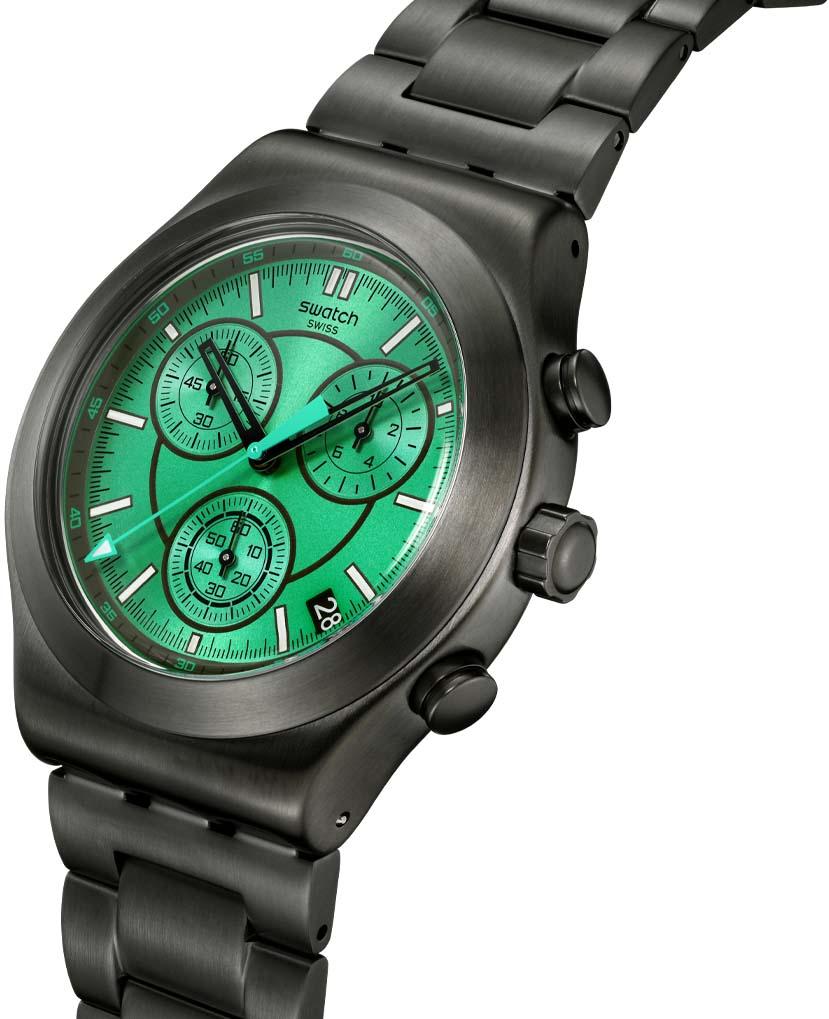 Swatch OBSESSIVELY OBSIDIAN YVM407G Herrenarmbanduhr Swatch OBSESSIVELY OBSIDIAN YVM407G Herrenarmbanduhr